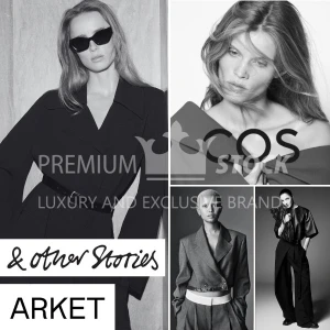 COS / ARKET / & OTHER STORIES I SCANDINAVIAN TOP BRANDS: PREMIUM STOCK MIX – 18 KG 