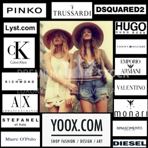 YOOX.COM + LYST.COM I MIX MULTIBRANDS PREMIUM + GOLD I 240 PCS / SOLD OUT  
